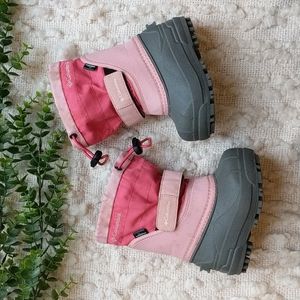 Columbia Powderbug Toddler Girls 6 Snow Rain Waterproof Adjustable Winter Boots